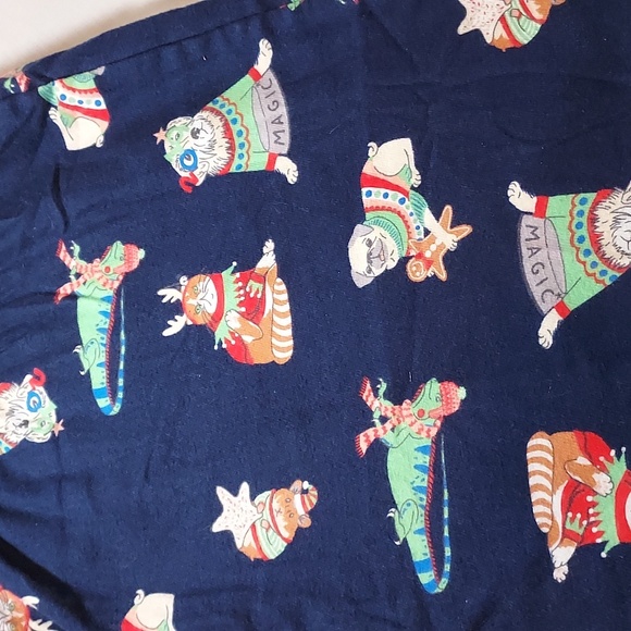 NEW Sleep Chic Ladies Jammies Set Beauty Sleep Set Large Snowflake&Animal Design - Picture 8 of 11